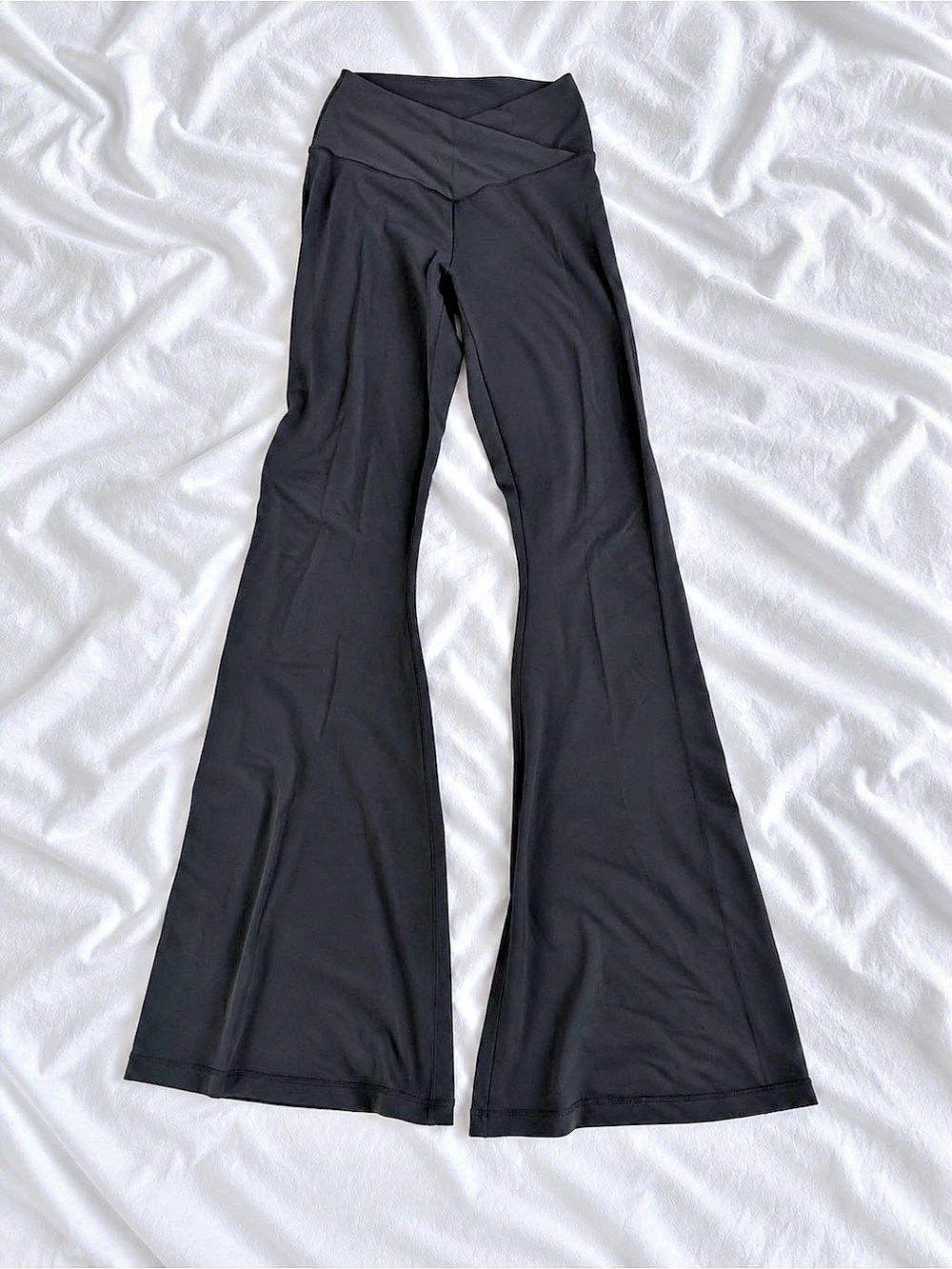 Offline by Aerie Real Me High Waisted Crossover Flare Legging Crossover Flare